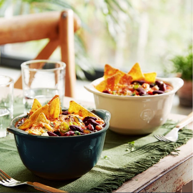 Emile Henry EH762149 Ceramic Orange Casserole Dish 0.55 L