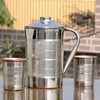 HealthGoodsIn - Stainless Steel and Pure Copper Water Pitcher with