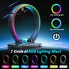 KDD RGB Headphone & Controller Stand with 9 Light Modes