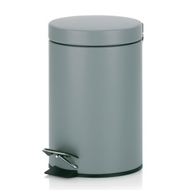 kela Cosmetic bin Polino of Metal 3L in Bright Grey, 17 x 17 x 26 cm