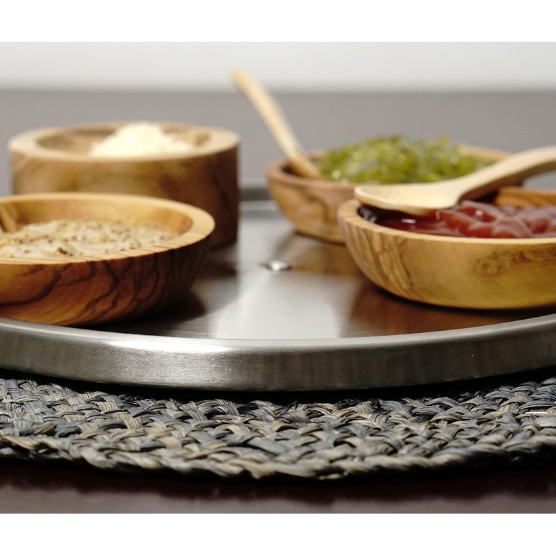 RSVP International Endurance TURN-1 Turntable Lazy Susan, Stainless Steel, 10.5"