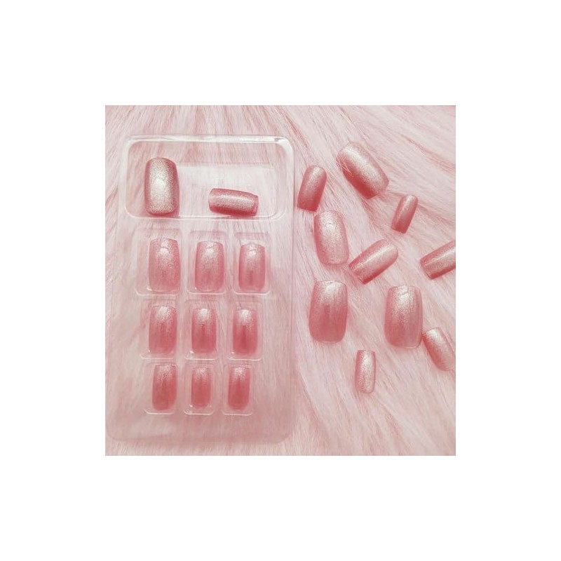 WADY 24 uñas postizas de cobertura completa,uñas postizas medianas, uñas