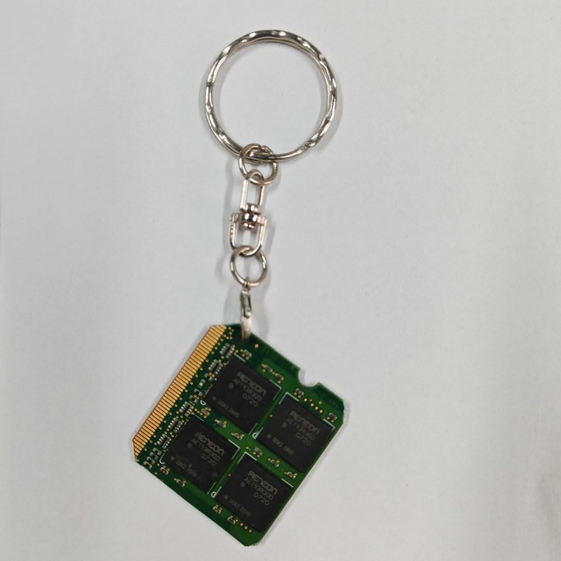 HUAXI Computer Motherboard - Processor CPU Memory Keychain Key Chain