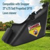 Side Discharge Chute Compatible with S-napper 21" Lawn mower, Fits