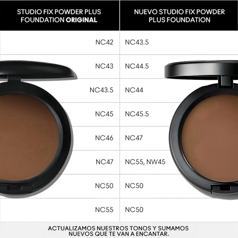 Base en Polvo MAC Studio Fix Powder Plus | NW45