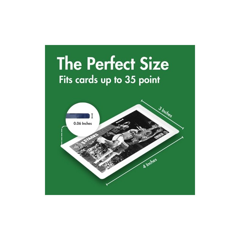Cargadores superiores para tarjetas | Protectores de tarjetas de 3