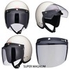 TT&CO. Flip Up Shield Light Smoke Jet Helmet Full Face