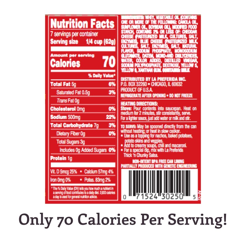 La Preferida Cheddar Cheese Sauce, 15 oz (Pack - 1)
