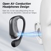 EUQQ Open Ear Headphones - 5.4 Bluetooth Earphones for Running,