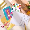 Roczential 24 Unique Birthday Cards with Envelopes & Stickers |