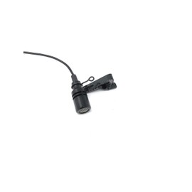 Black Omni-Directional Tie Clip Lapel Lavalier Microphone for Audio-Technica