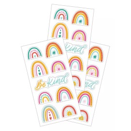 Paper House Rainbow Love Be Kind Stickers Envelope Seals Planner Supply Papercraft Crafts