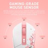 DAREU EM901X Wireless Gaming Mouse, Cherry Blossom/Pink, Wireless, 0.08 oz