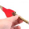 ANCLLO Quill Handcraft Feather Dip Pen Stem Metal Nib Pen