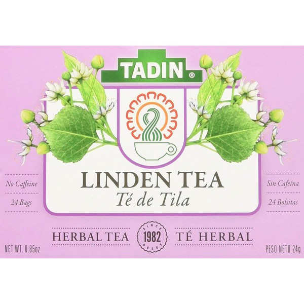 Tadin Tila Herbal Tea, Linden 24 ea ( Pack of 1 ) - SET OF 2
