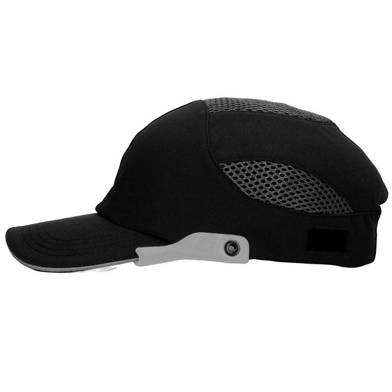 Bump Hat Baseball Hardhat Peaked Breathable Protective Adjustable for Sports