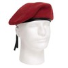 Rothco GI Type Wool Beret, Red, 7.25