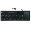 DSI Industrial Waterproof Backlit Keyboard with 2-in-1 Multi-Touch and Numeric
