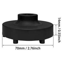 STILEALUS Heavy Duty 6 Lug Rear Axle Wheel Hub Bearing Retaining Nut Socket Removal Tool Fits for Dodge Ram Truck 1500-5500 Replaces 8954A