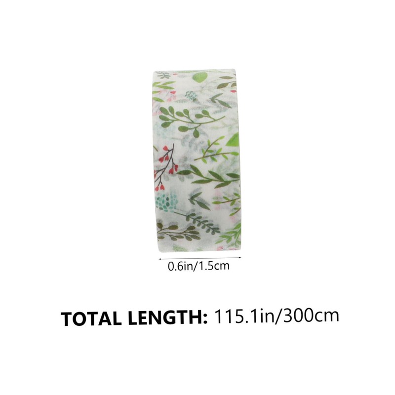STOBOK 12pcs Decorative Washi Tapes for Scrapbooking and Journaling Spring