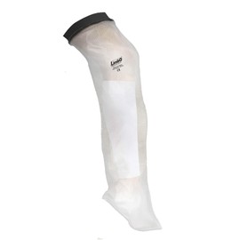 LimbO Premium Adult Half Leg Waterproof Protector Gypsum Bandage Keeps Wet Shower Bath Cover Medium (Height 165-183cm) Safe Comfortable Bath Time [Break Bandage Injury Affected Area Waterproof Cover]