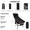 NOVSIGHT Portable Folding Chair Packable for Camping Bench Backpacking Outdoor