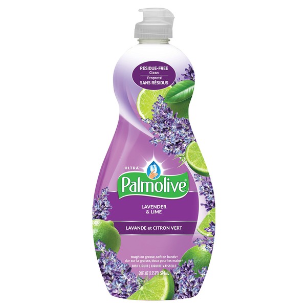 Palmolive Ultra Liquid Dish Soap, Lavender and Lime - 20