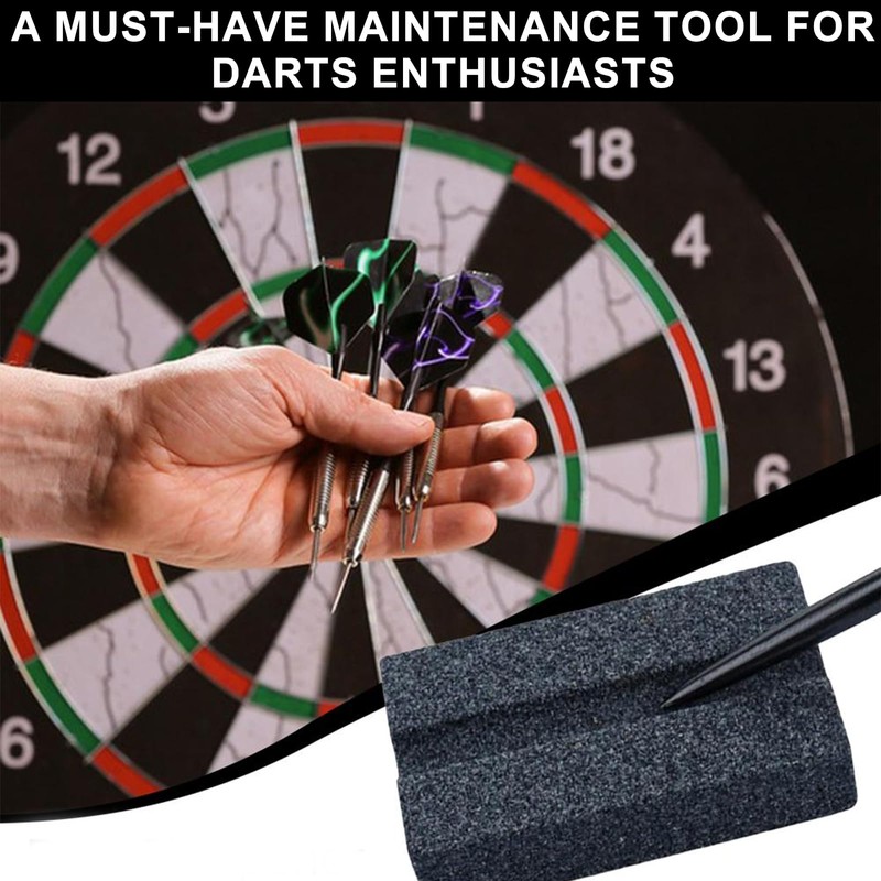 Trifletopia 4Pack Dart Sharpener - V Sharp Dart Stone -