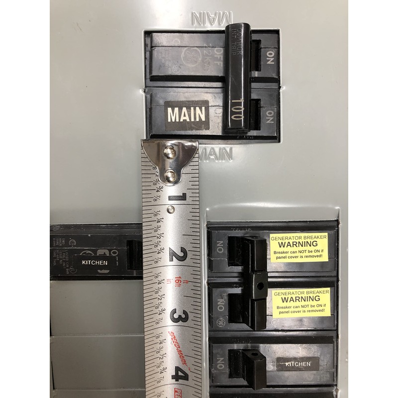 GenSafety Generator Breaker Panel Interlock Kit for GE 100 Amp