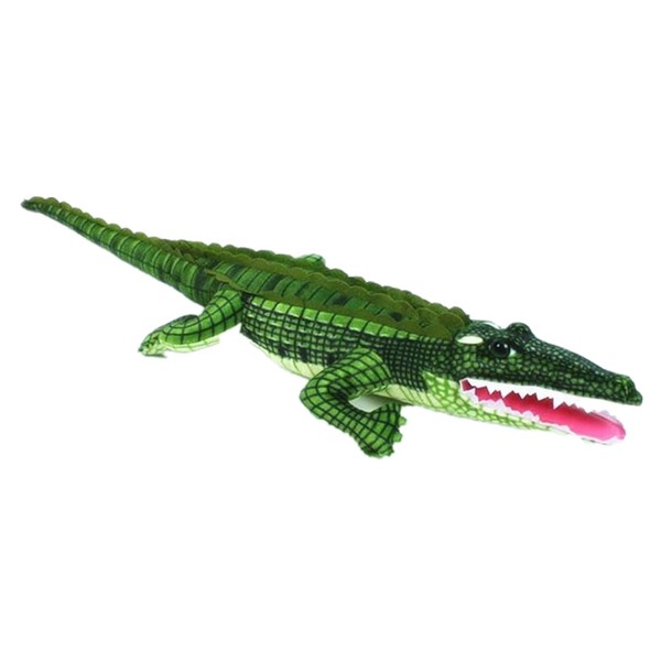 XICHEN® 39" Lifesize Green Adorable Crocodile Soft Plush Toys, Large Stuffed Animals