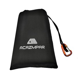 Waterproof Camping Tent Tarp, Ultralight Tent Footprint, Ground Tent Floor Saver for Camping Hiking (Black-79 x55)