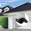 BEAMNOVA 10Ft Universal Garage Door Bottom Seals Weatherproof Garage Door