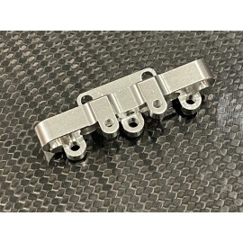 Maxx RC Aluminum Super Basher Front Bumper Mount for Arrma 1/8 Big Rock  6s Silver