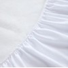100% Waterproof Mattress Protector Anti-mite Microfiber Fitted Mattress Cover -