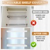 Hoolerry 5 Pcs Wire Shelf Covers Foamed PVC Wire Rack