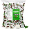 Bulk Chocolate Filled Mint Candy 2 Pound Christmas Candies -