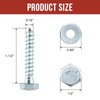 HROMIGRY 5/16" x 1-1/2" Lag Bolts (50 Pcs) 5/16 inch