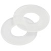 OSVJE 100 Pack 1/4" ID x 1/2" OD Clear Nylon