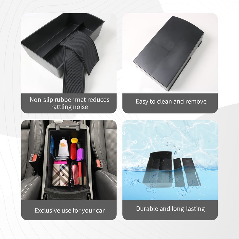 CDEFG for 2025 Ascent Center Console Organizer Tray for 2019-2024