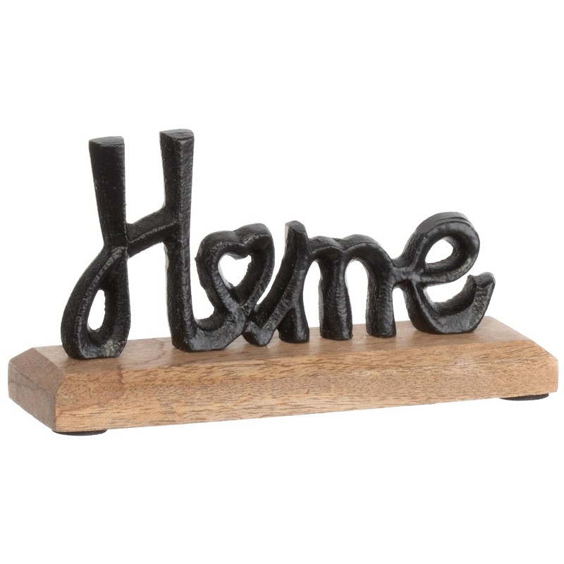 Brandsseller Decorative Lettering Home Approx. Width 18 cm Height 10