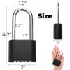 Hiceeden 2 Pack 4 Digit Heavy Duty Combination Lock, 2.5