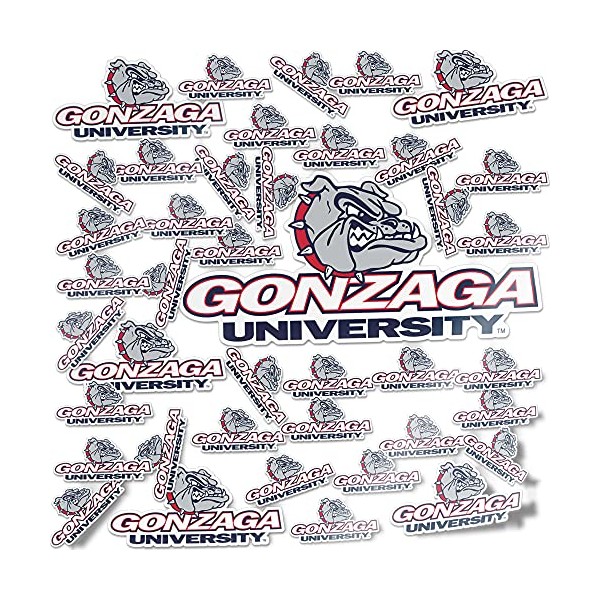 Gonzaga University Bulldogs GU Zags Sticker Vinyl Decal Laptop Water Bottle Car Scrapbook (Type 3)