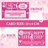 HOWAF 40Pcs Hen Party Games Scratch Off Dare Cards, Girls