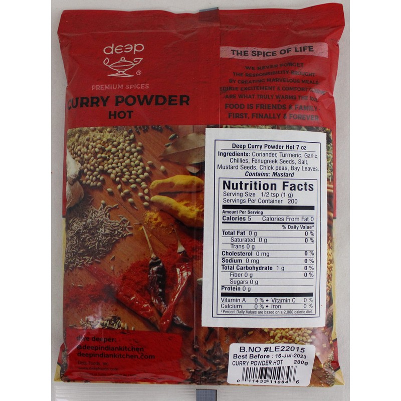 Curry Powder Hot 7 oz