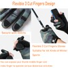 LJCUTE Fingerless Fishing Gloves for Men & Women, Winter Windproof