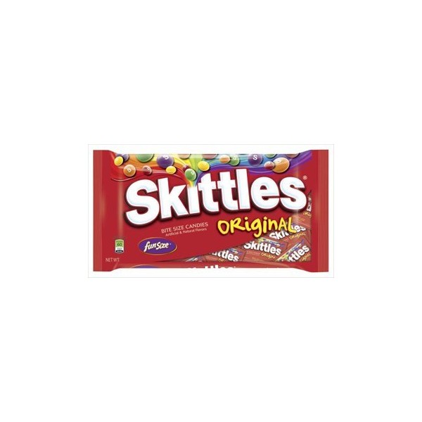 Skittles Original Fun Size Bite Size Candies 10.72 oz (Pack of 12)