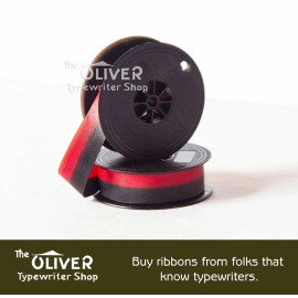 Brother Red & Black Nylon Typewriter Ribbon for antique manual typewriters - Black