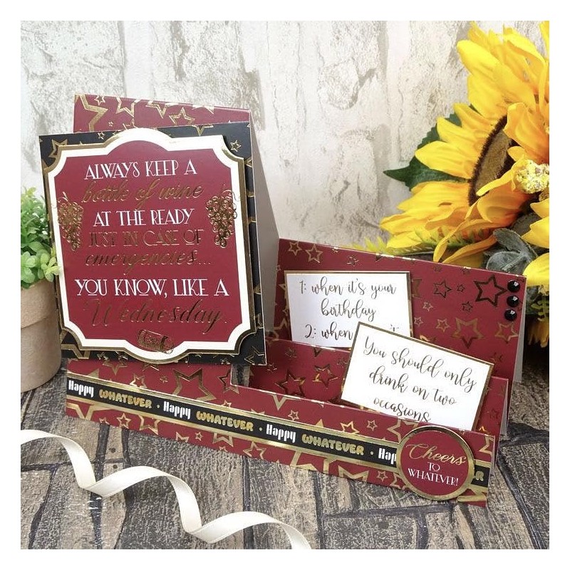 Hunkydory Humour - Imperfect Verses - Foiled Paper Pad -