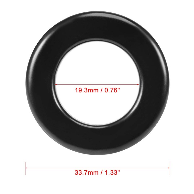 sourcing map 4 pieces ferrite ring iron powder toroid cores