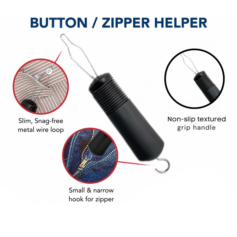 Button Hook and Zipper Pull Helper Tool – Button Hook
